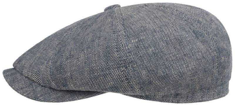 Stetson Schiebermütze Hatteras Ballonmütze aus Leinen in Denim-Optik von Stetson