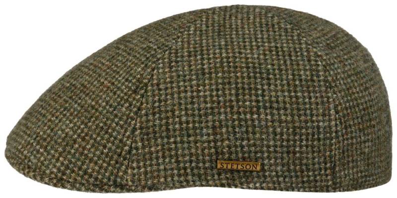 Stetson Schiebermütze 6-tlg Texas Wool aus Schiebermütze mit schlichtem Karo-Muster von Stetson