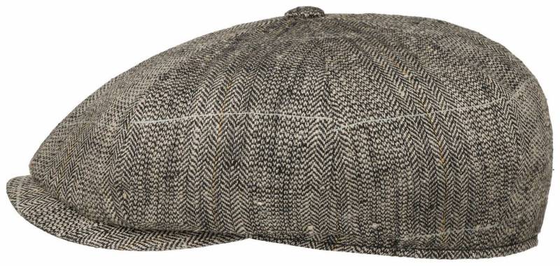 Stetson Schiebermütze 8-Panel Cap aus Seide und Leinen von Stetson