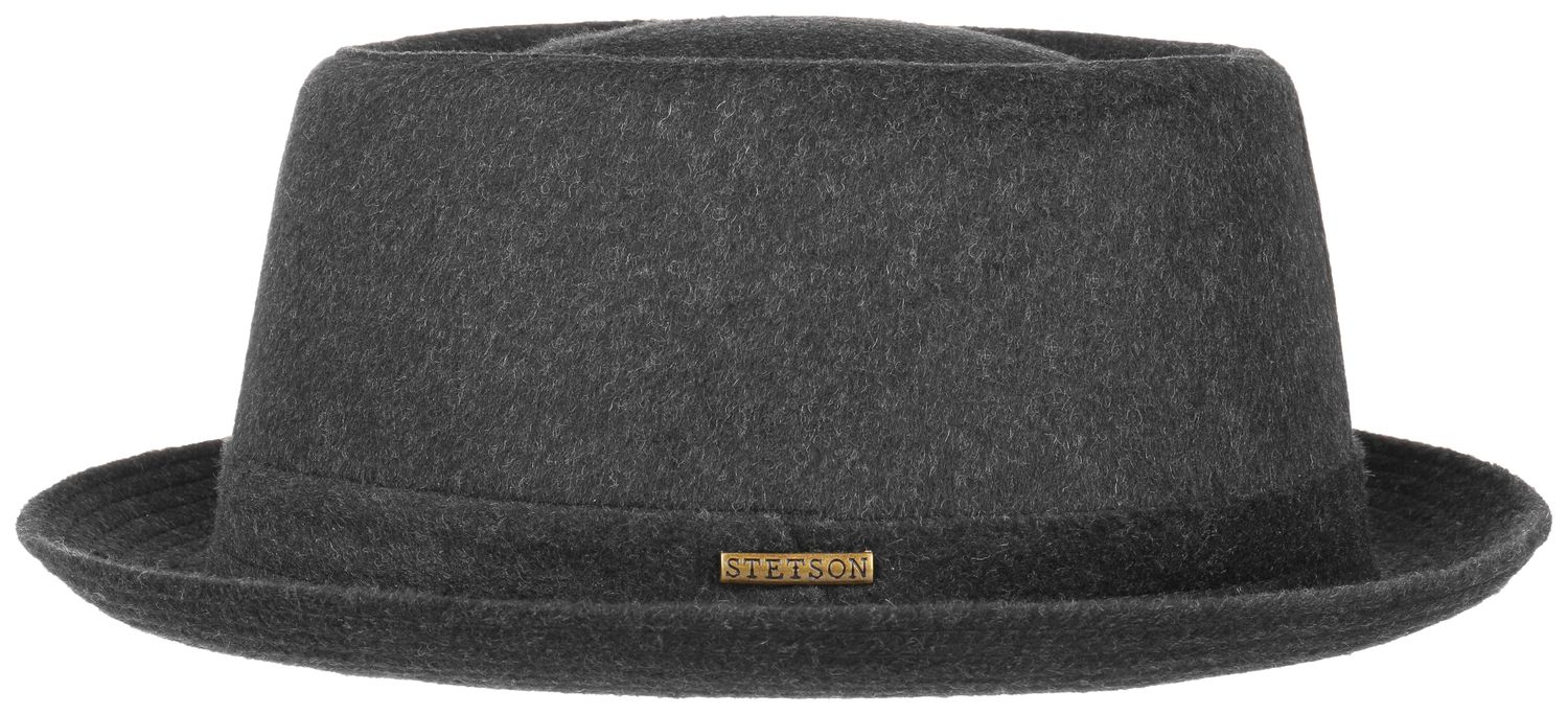 Stetson Teflon-beschichteter Woll-Filz Pork Pie Hut von Stetson