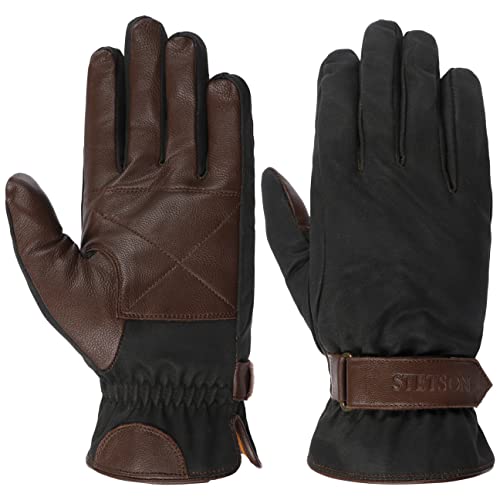 Stetson Twotone Goat Nappalederhandschuhe Handschuhe Lederhandschuhe (10 HS - dunkelbraun) von Stetson