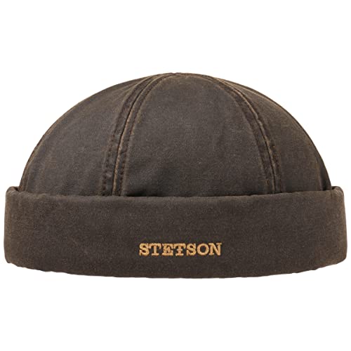 Stetson Vangordon CO/PE Docker Mütze - Braun (6) - 54-55 cm (S) von Stetson