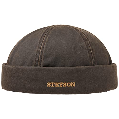 Stetson Vangordon CO/PE Docker Mütze - braun/6 - XL von Stetson