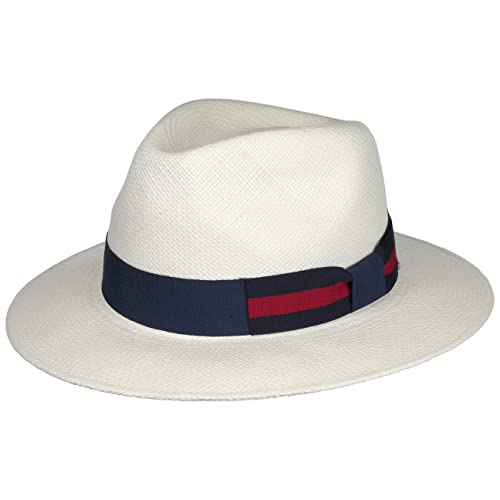 Stetson Vondrio Traveller Panamahut - Hut im klassischen Stil - Sommerhut mit UV-Schutz 40+ - Made in Ecuador - Unisex - Frühjahr/Sommer Natur L (58-59 cm) von Stetson