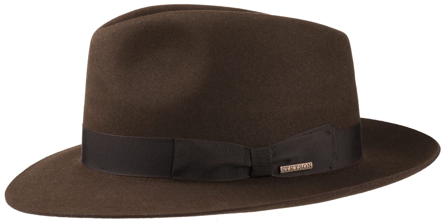 Stetson feiner Bogart Hut Penn mit klassischer Garnitur von Stetson