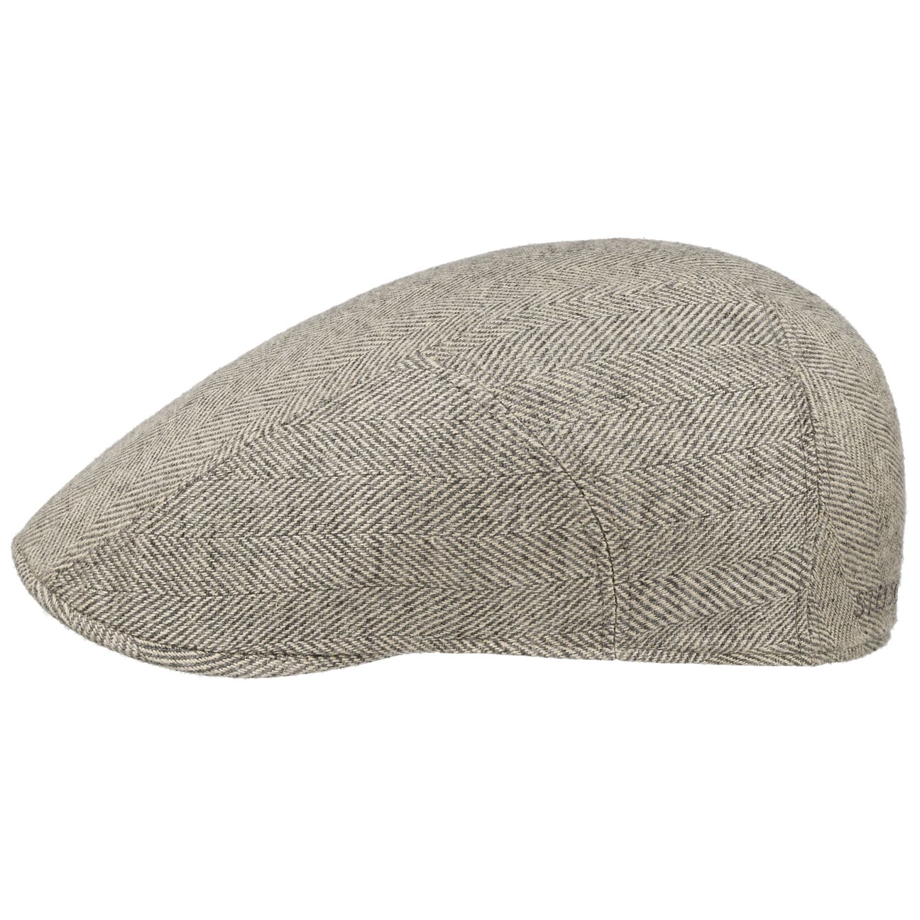 Sustainable Herringbone Flatcap by Stetson von Stetson