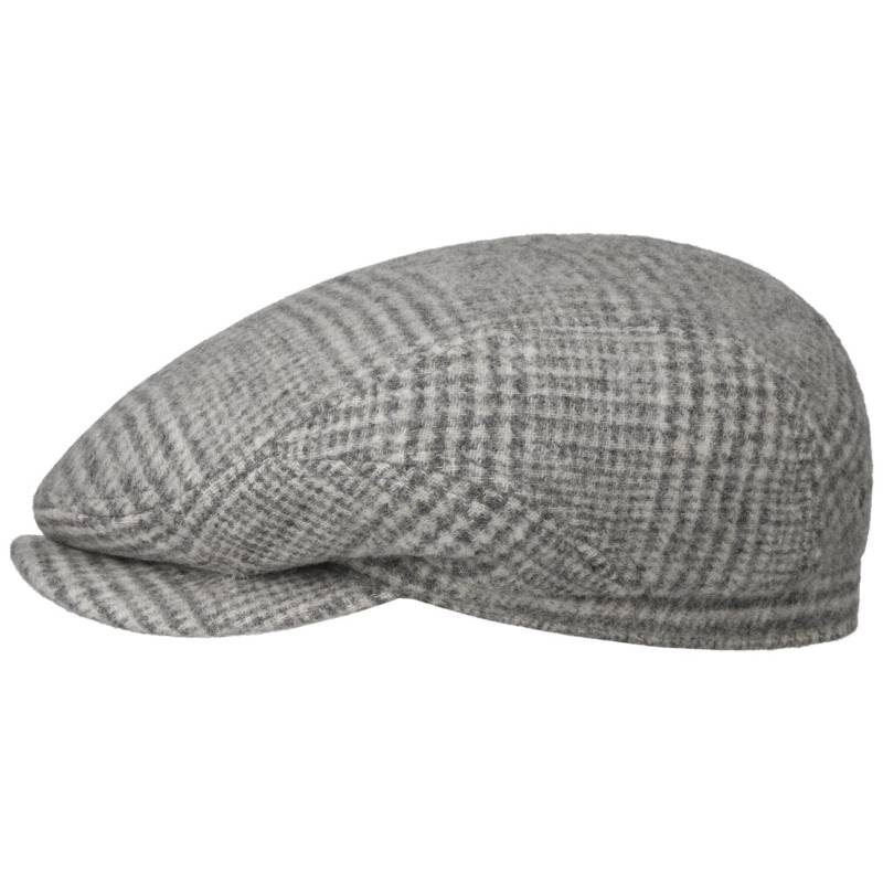 Undyed Virgin Wool Driver Flatcap by Stetson von Stetson
