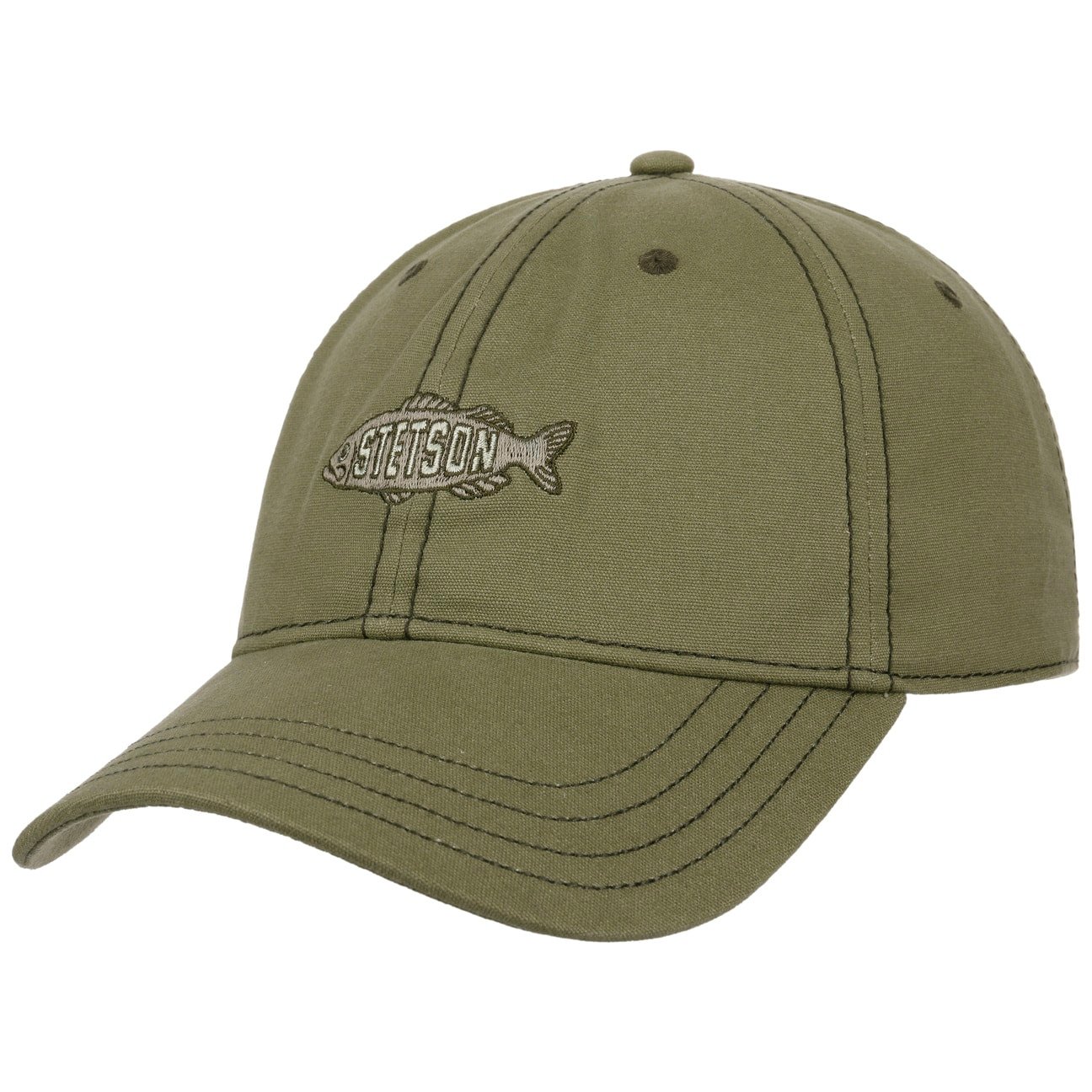 Washed Canvas Fish Cap by Stetson von Stetson