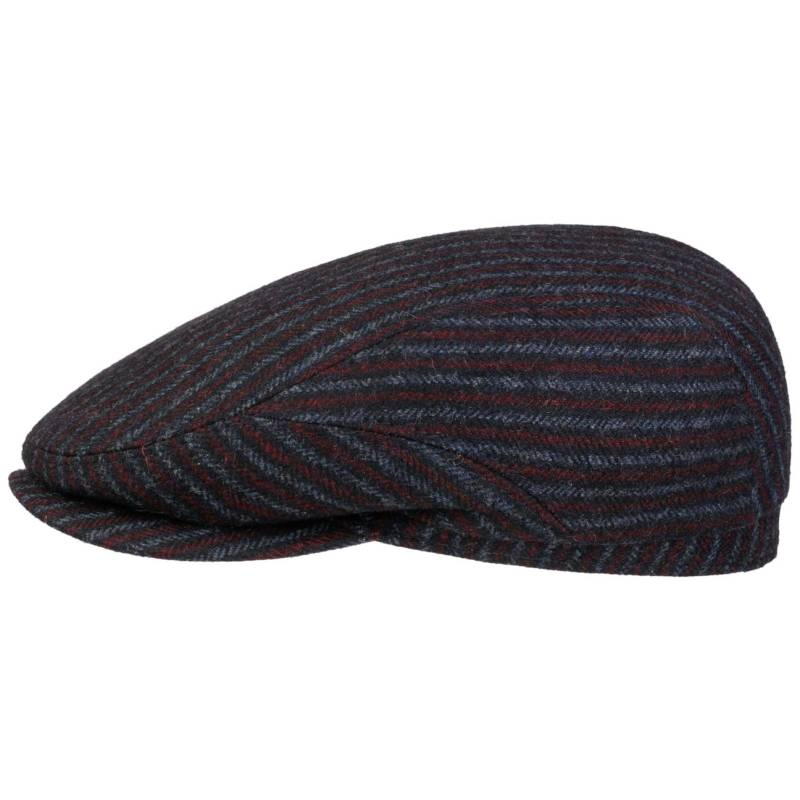 Woolen Stripe Driver Flatcap by Stetson von Stetson