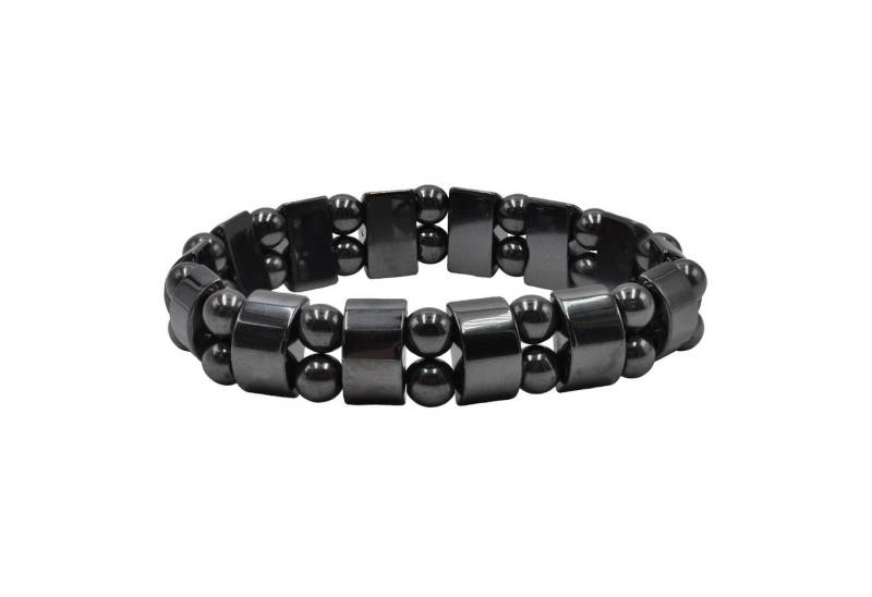 Steuer Armband Stretch hämatitfarbene Magnete von Steuer