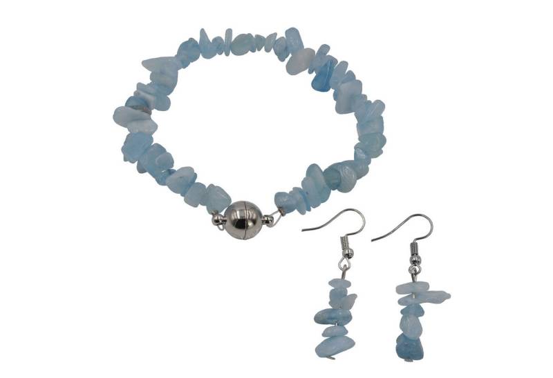 Steuer Paar Ohrhänger Metall Aquamarine hellblau von Steuer