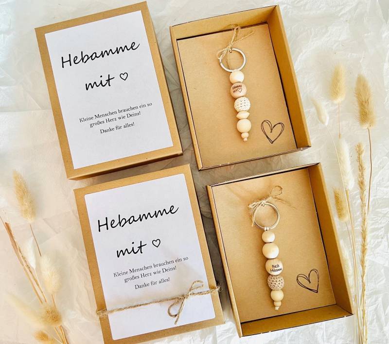 Dankeschön Beste Hebamme Mit Herz Danke Geschenk Abschied Schlüsselanhänger Geburt Personalisiert Geschenkset Erzieherin Abschiedsgeschenk von Steuerbord
