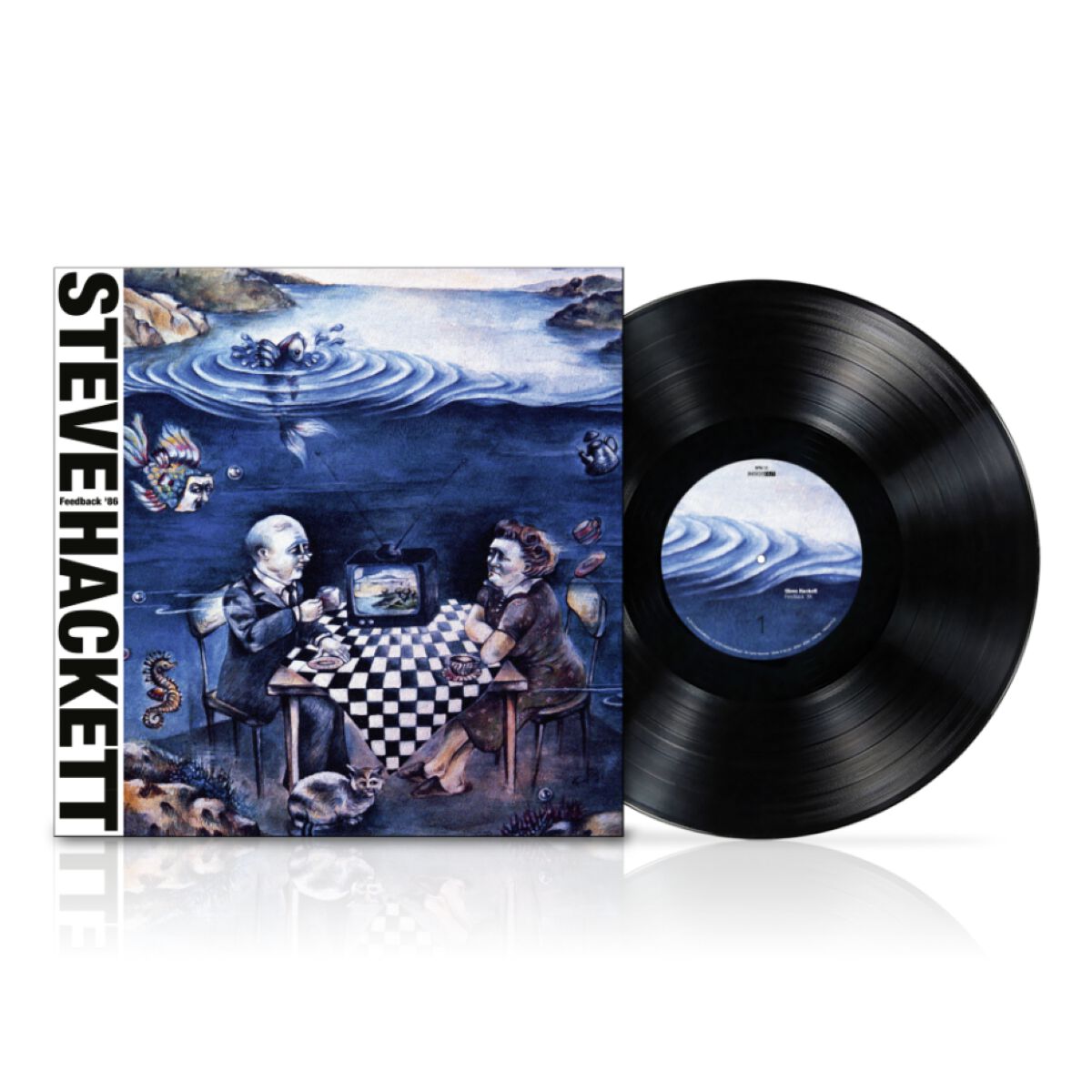 Steve Hackett Feedback '86 LP multicolor von Steve Hackett