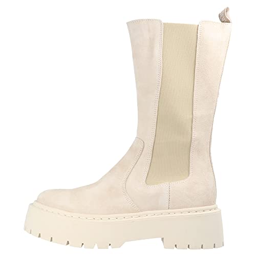 Steve Madden Damen Vivianne-846-38 Bootsschuh, weiß, 38 EU von Steve Madden