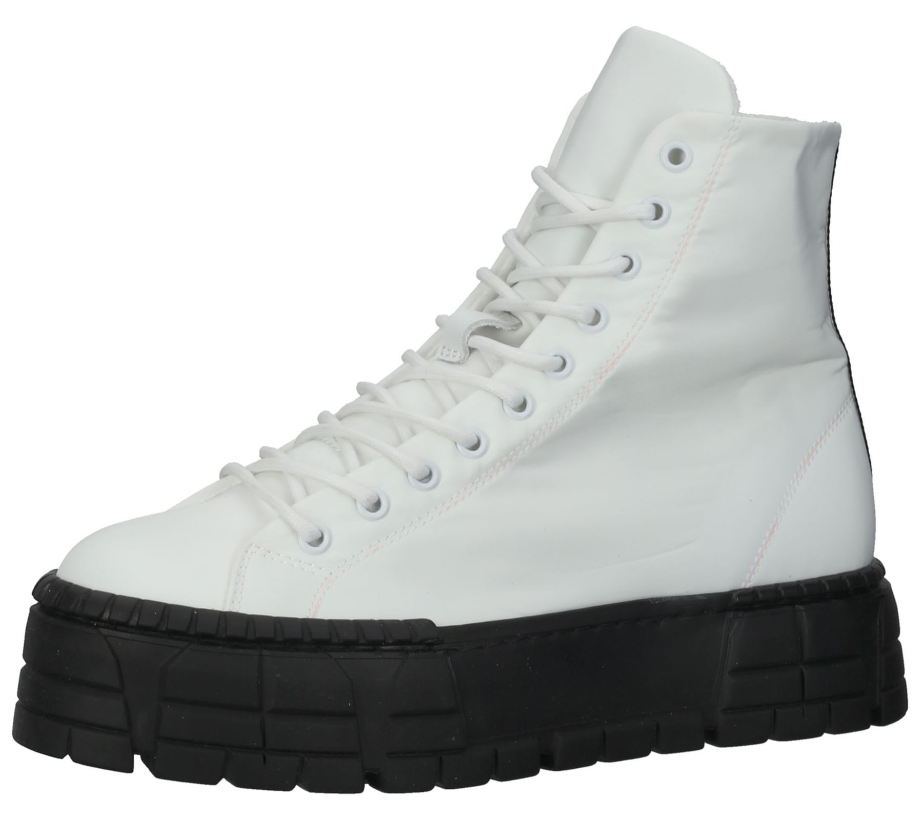 STEVE MADDEN Faye Damen Sneaker Plateau-Turnschuhe Made in Portugal SM11001862-04004-194 Weiß von Steve Madden