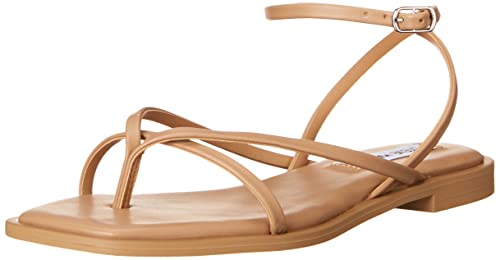 Steve Madden Damen Agree Sandale, hautfarben, 38 EU von Steve Madden