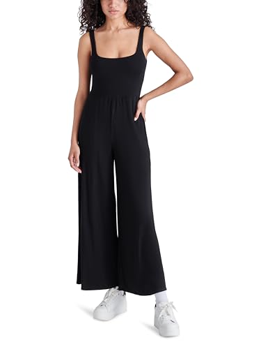 Steve Madden Apparel Damen Amy Jumpsuits, Schwarz, X-Small von Steve Madden