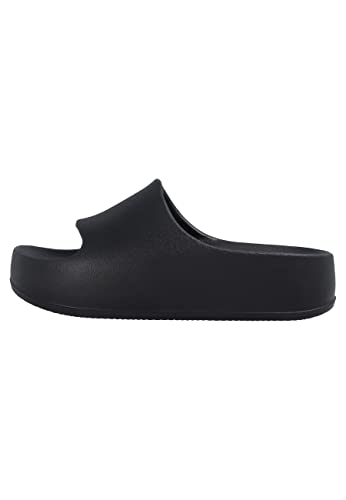 Steve Madden Astro (Scuba Update) Damen Pantolette in Schwarz, Größe 39 von Steve Madden