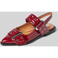 Steve Madden Ballerinas mit strukturierter Sohle Modell 'AVE' in Rot, Größe 38 von Steve Madden