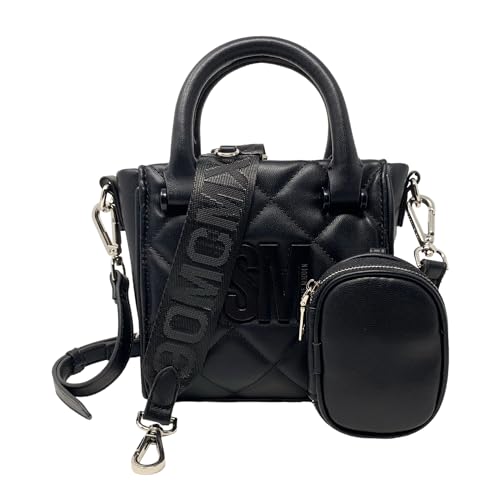 Steve Madden Bbabi Convertible Crossbody Bag, Schwarz, Einheitsgröße von Steve Madden