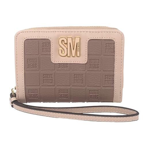 Steve Madden Bjess Geldbörse Wristlet, Blush Multi, Einheitsgröße, Trendy von Steve Madden