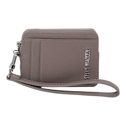 Steve Madden Bpipper Kartenetui mit umlaufendem Reißverschluss, Pilz, Einheitsgröße von Steve Madden