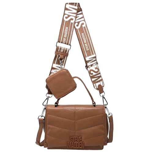 Steve Madden Bzola Tasche, True Cognac, Einheitsgröße von Steve Madden