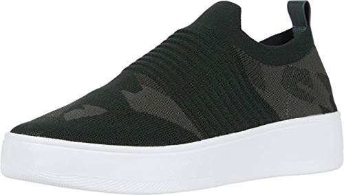 Steve Madden Damen Beale Sneaker, Tarnfarbe, 37 EU von Steve Madden