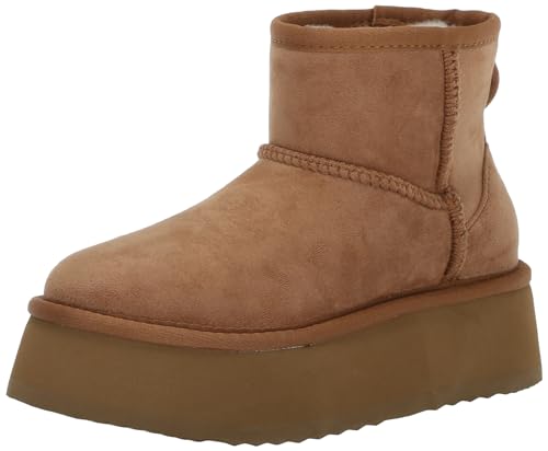 Steve Madden Damen Enchanting Stiefelette, Chesnut Suede, 40 EU von Steve Madden