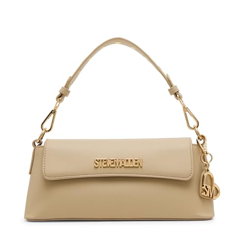 Steve Madden Damen Bfloral Flap Shoulder Bag Umhängetasche, Sesam Steve Madden Damen Bfloral Flap Shoulder Bag Umhängetasche, Sesam von Steve Madden