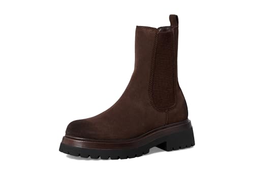 Steve Madden Damen Blitzen Chelsea-Stiefel, Braun Wildleder, 38 EU von Steve Madden