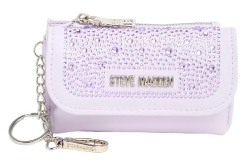 Steve Madden Damen Bluna Geldbörse mit Schlüsselbund, Lavendel, Einheitsgröße, Steve Madden Damengeldbörse von Steve Madden