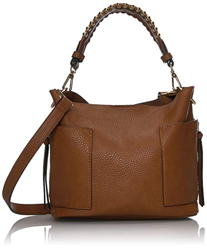 Steve Madden Damen Bsammy Hobo-Tasche, Cognac von Steve Madden