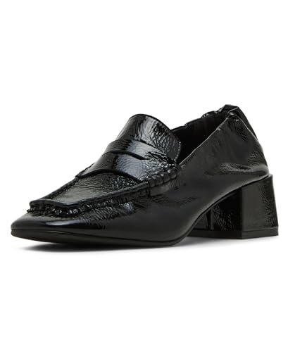 Steve Madden Damen Estee Pump, Schwarz - Black Crinkle, 38-39 EU von Steve Madden