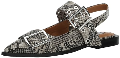 Steve Madden Damen Graya Flat, Schlange, 39 EU von Steve Madden