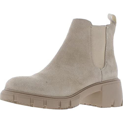 Steve Madden Damen Howler Stiefelette, Sand, Wildleder, 38 EU von Steve Madden