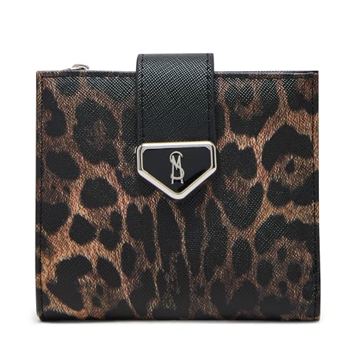 Steve Madden Damen Jem-bx Boxed Bifold Wallet, Leopard, Einheitsgröße, Steve Madden Jem-bx Faltbörse in Box von Steve Madden