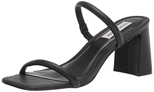 Steve Madden Damen Lilah Sandale mit Absatz, Schwarz, 37 EU von Steve Madden