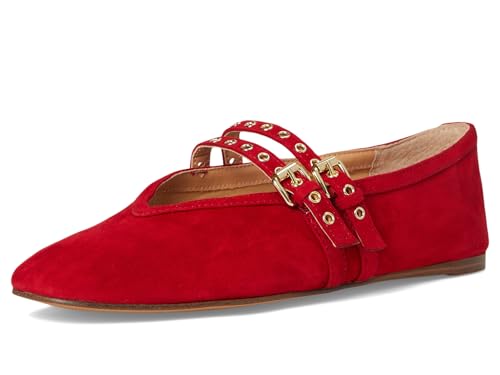 Steve Madden Damen Lydia Ballerinas, Rotes Wildleder, 38-39 EU Steve Madden Damen Lydia Ballerinas, Rotes Wildleder, 38-39 EU von Steve Madden