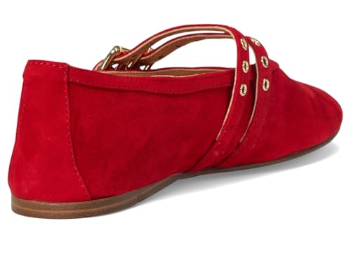 Steve Madden Damen Lydia Ballerinas, Rotes Wildleder, 39 EU Steve Madden Damen Lydia Ballerinas, Rotes Wildleder, 39 EU von Steve Madden