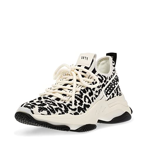 Steve Madden Damen Maxima Sneaker, Leopard, 37 EU von Steve Madden