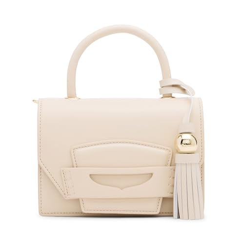 Steve Madden Damen Preppy Top Handle Crossbody Adretter Tragegriff an der Oberseite, Sand von Steve Madden