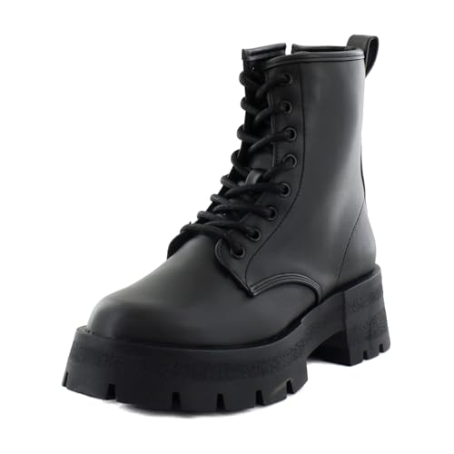 Steve Madden Damen Rascal Springerstiefel, Schwarz, 39 EU Steve Madden Damen Rascal Springerstiefel, Schwarz, 39 EU von Steve Madden