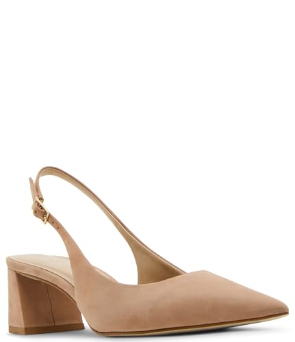 Steve Madden Damen Robyn Pumps, Hellbraunes Nubuk, 37 EU von Steve Madden