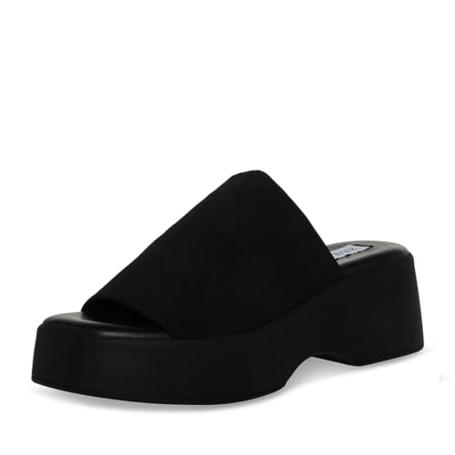 Steve Madden Damen Slinky30 Keilsandale, schwarz, 37 EU Steve Madden Damen Slinky30 Keilsandale, schwarz, 37 EU von Steve Madden