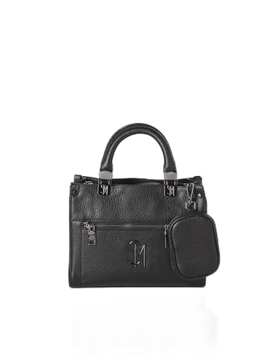 Steve Madden Damen Small Satchel BZELDA Kleine Umhängetasche, Schwarz von Steve Madden