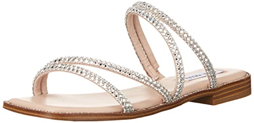 Steve Madden Damen Starie Schiebe-Sandalen, Rhinestone, 38 EU von Steve Madden
