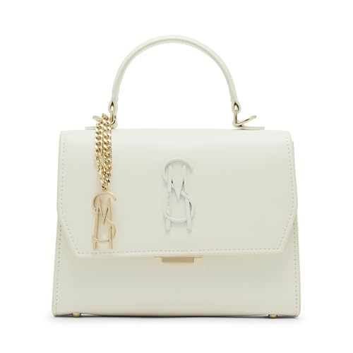 Steve Madden Lattuca Umhängetasche mit Tragegriff oben, Weiss/opulenter Garten, Einheitsgröße von Steve Madden