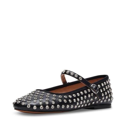 Steve Madden Damen Vinetta Mary Jane Schuh, Strass, 39 EU von Steve Madden