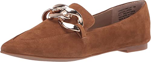 Steve Madden Famed Loafer für Damen, flach, Cognac, 39 EU von Steve Madden